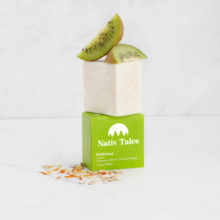 Kiwilicious Calming Solid Shampoo Bar
