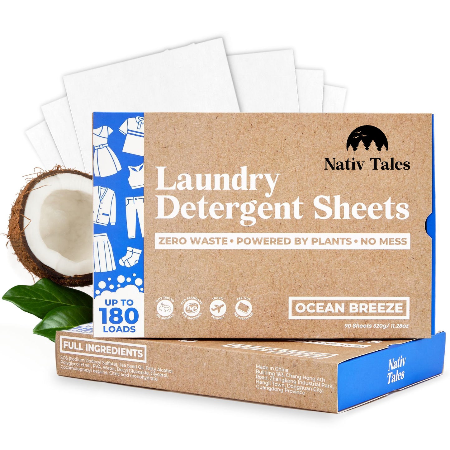 Laundry Detergent Sheets